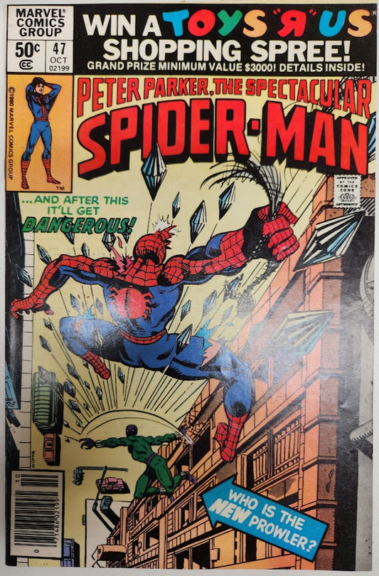 Peter Parker, The Spectacular Spider-Man #47 - FN