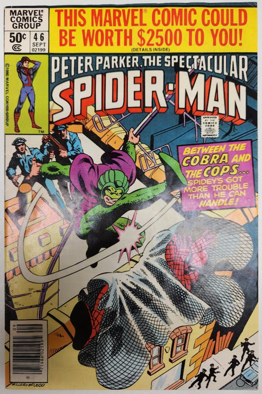 Peter Parker, The Spectacular Spider-Man #46 - FN