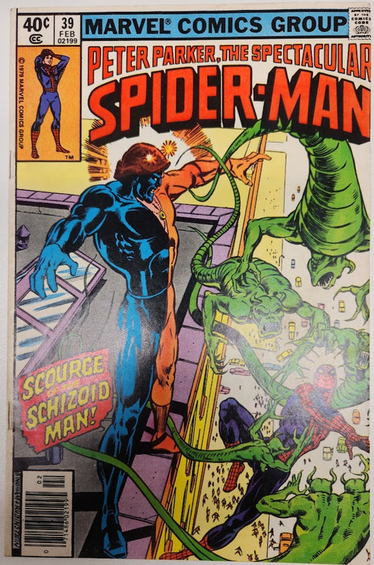 Peter Parker, The Spectacular Spider-Man #39 - FN
