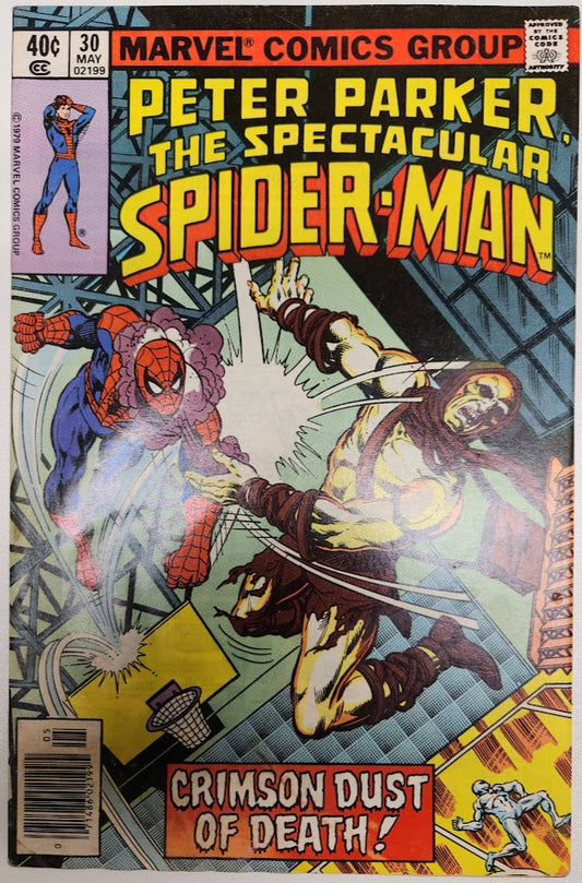 Peter Parker, The Spectacular Spider-Man #30 - FN