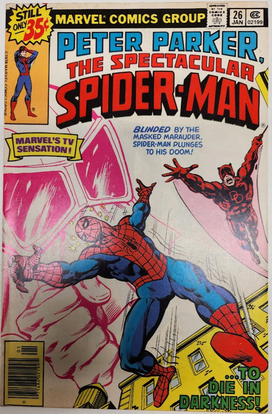 Peter Parker, The Spectacular Spider-Man #26 - FN