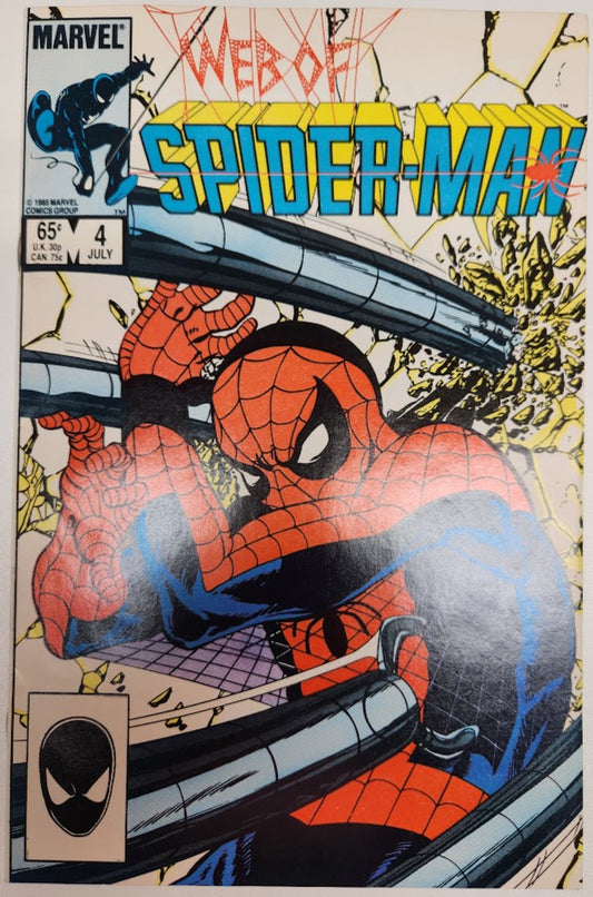 Web of Spider-man #4 - VF