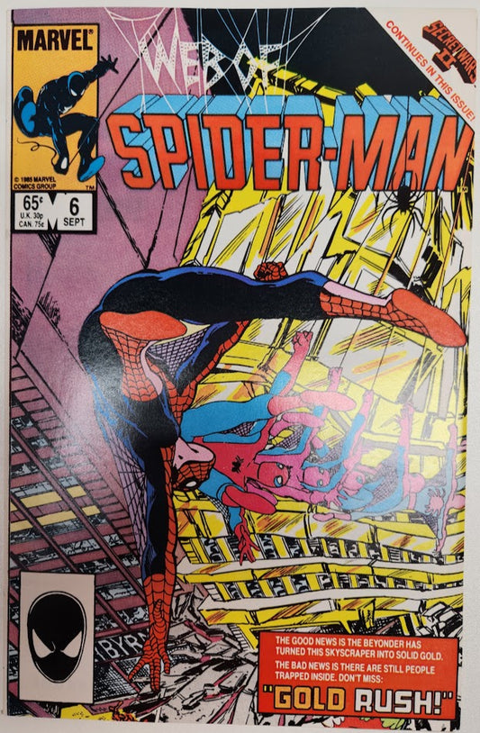 Web of Spider-man #6 - VF