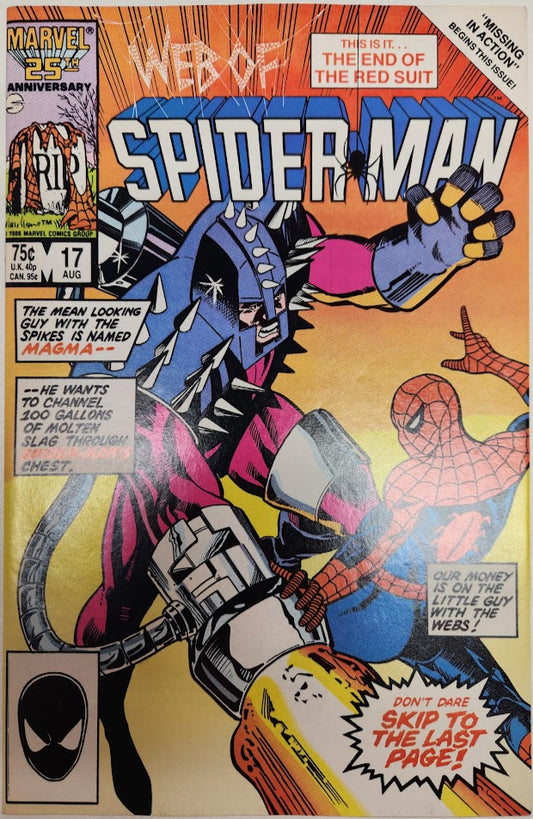 Web of Spider-man #17 - VF