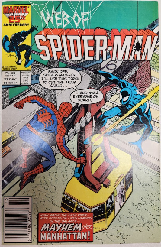 Web of Spider-man #21 - VF