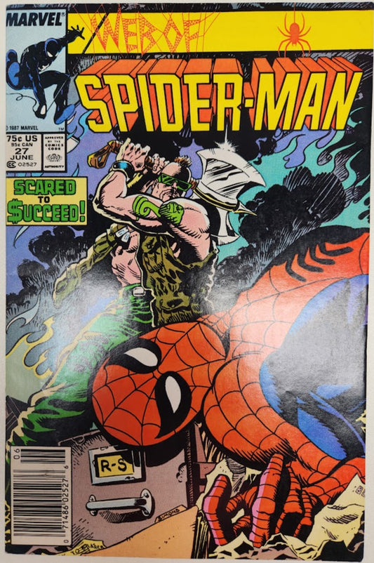 Web of Spider-man #27 - VF
