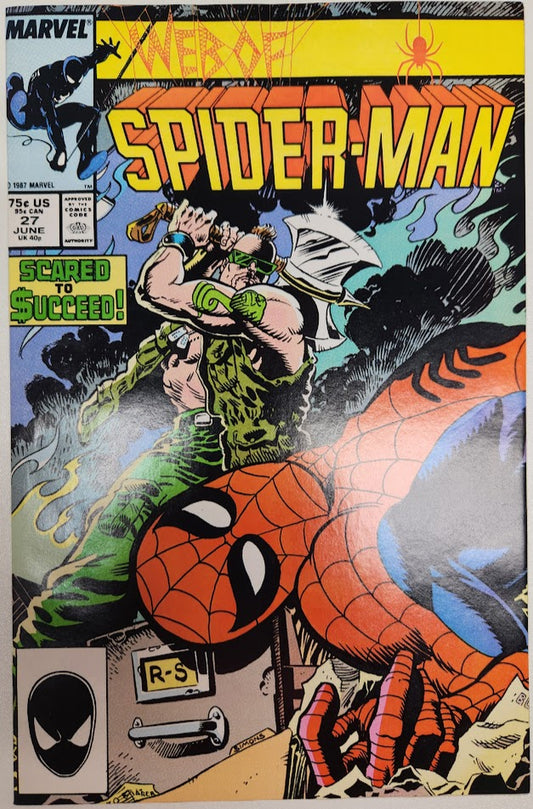 Web of Spider-man #27 - NM