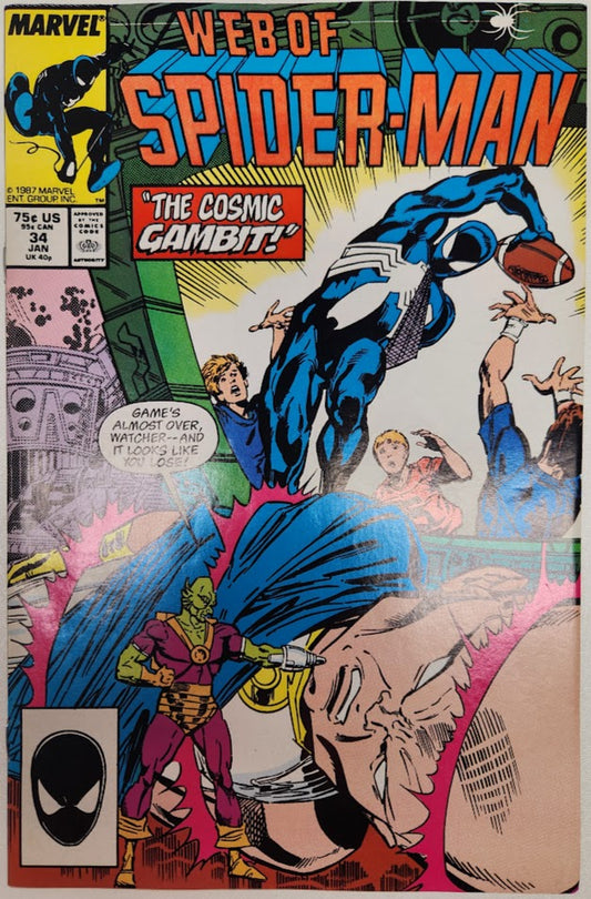 Web of Spider-man #34 - VF