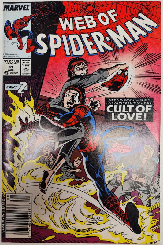 Web of Spider-man #41 - VF