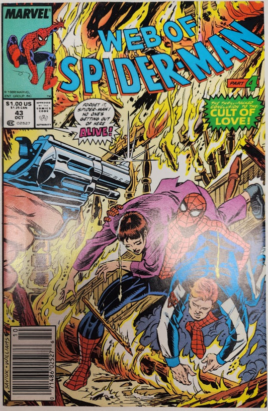 Web of Spider-man #43 - VF