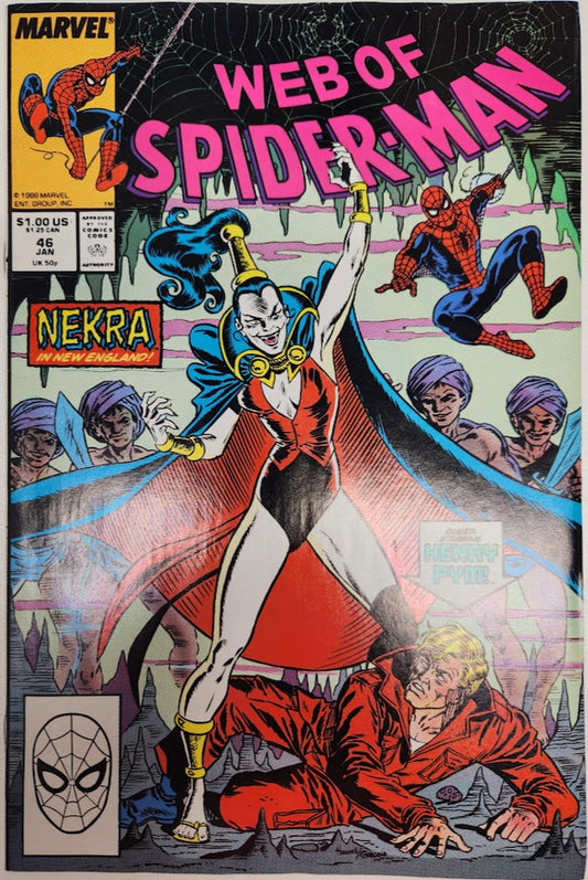 Web of Spider-man #46 - VF