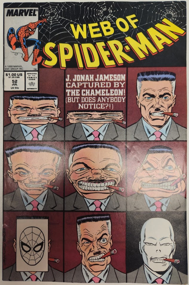 Web of Spider-man #52 - FN