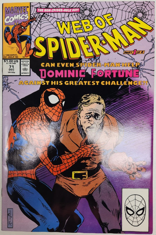 Web of Spider-man #71 - VF
