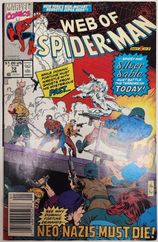 Web of Spider-man #72 - FN