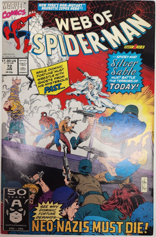 Web of Spider-man #72 - VF