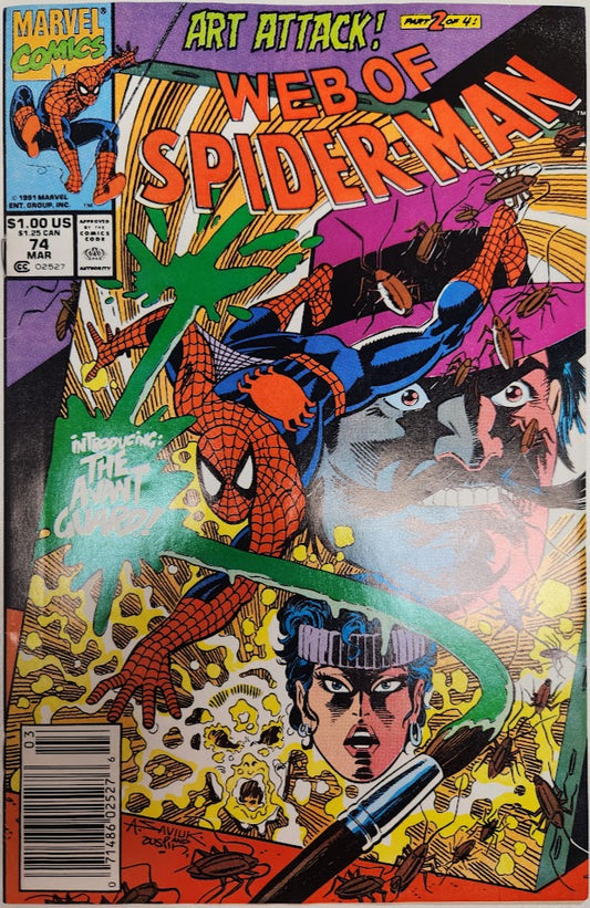 Web of Spider-man #74 - VF