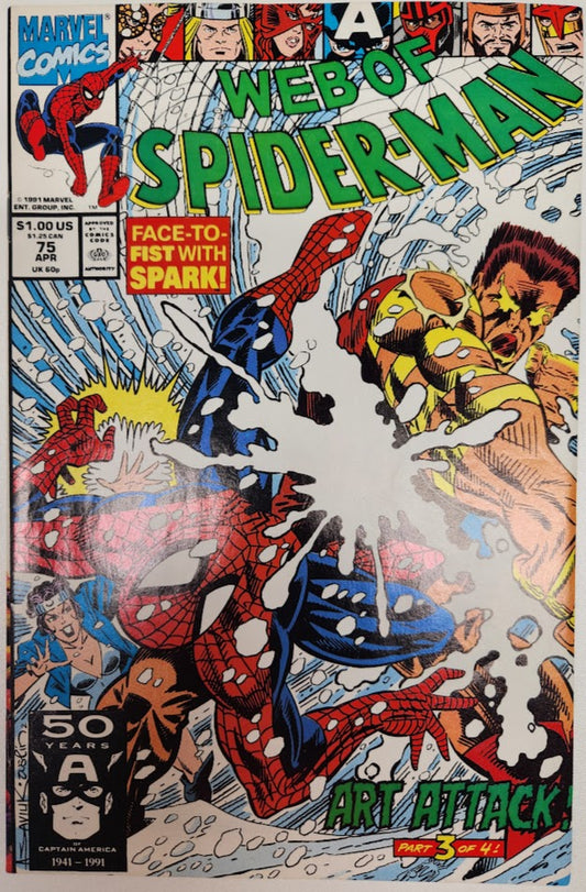 Web of Spider-man #75 - VF