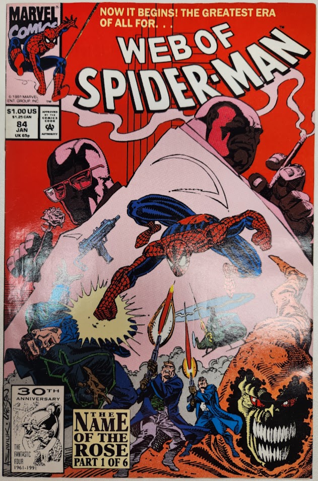 Web of Spider-man #84 - FN