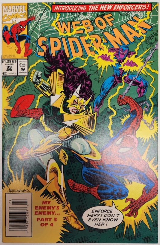 Web of Spider-man #99 - NM
