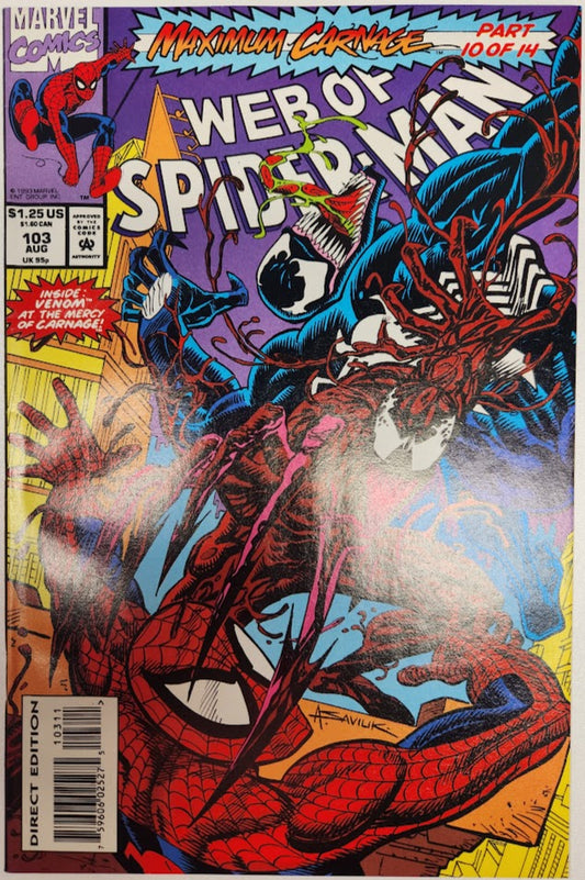 Web of Spider-man #103 - VF