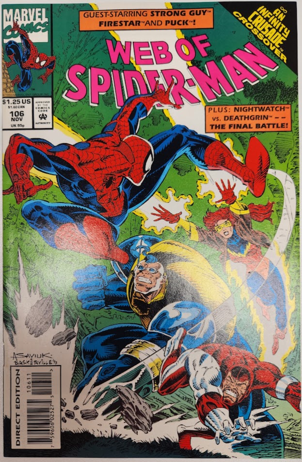 Web of Spider-man #106 - VF
