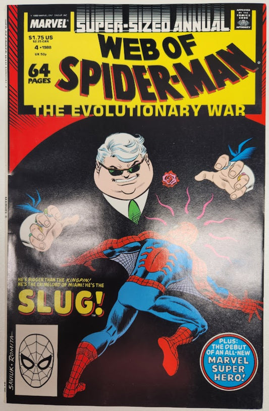 Web of Spider-man Annual #4 - FN