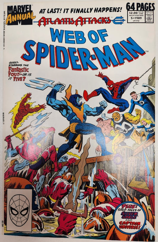 Web of Spider-man Annual #5 - VF