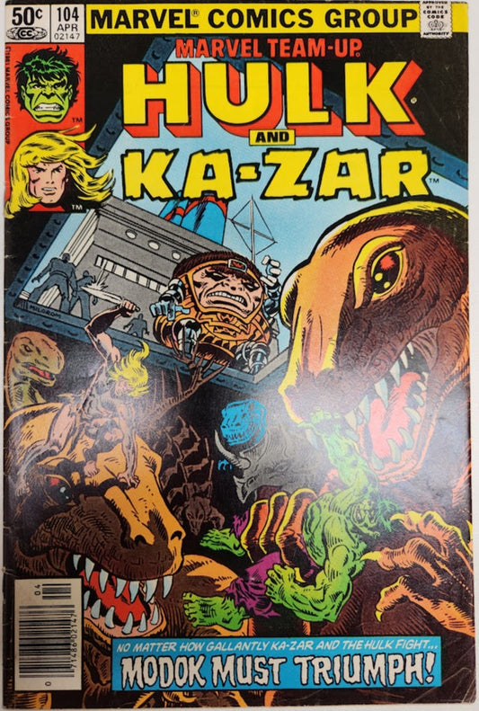 Marvel Team-Up #104 - VG
