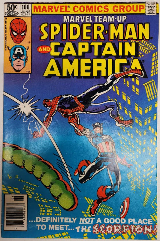 Marvel Team-Up #106 - VG