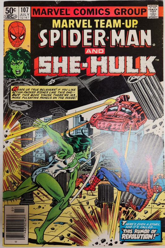 Marvel Team-Up #107 - VG