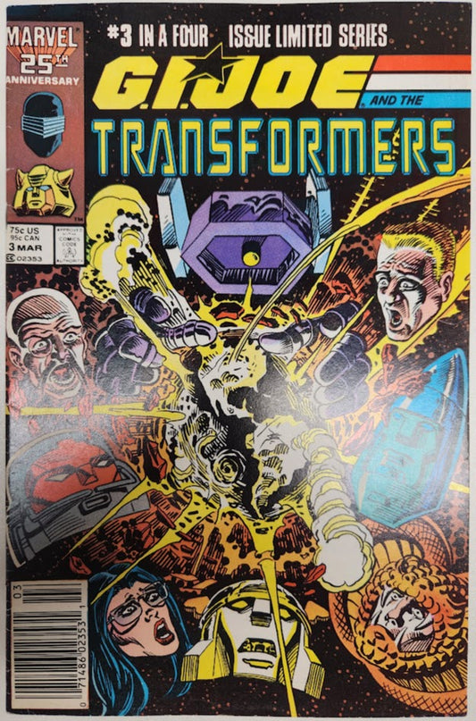 G.I. Joe and the Transformers #3 - VG