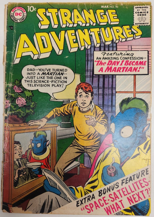 Strange Adventures #90 - GD
