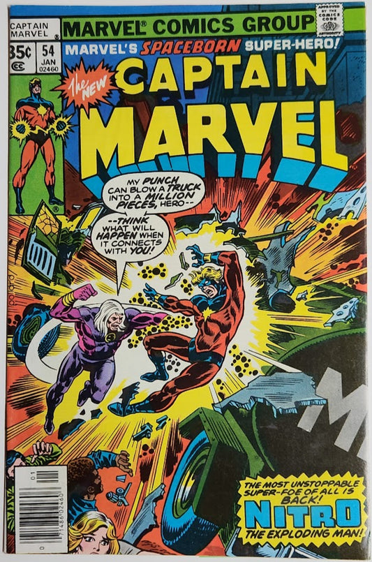 Captain Marvel #54 - FN