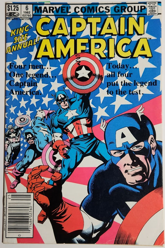 Captain America Annual #6 - FN