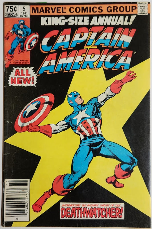Captain America Annual #5 - FN
