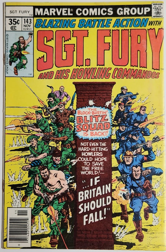 SGT. Fury #143 - VG