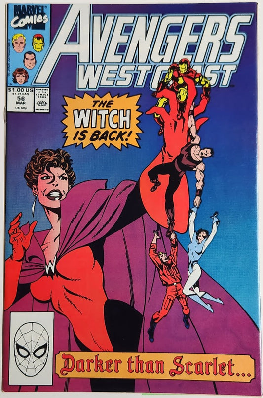 Avengers West Coast #56 - NM