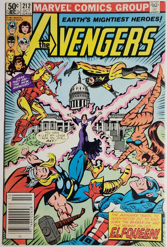 Avengers #212 - FN