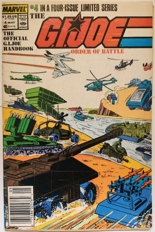 G.I. Joe: Order of Battle #4 - VG