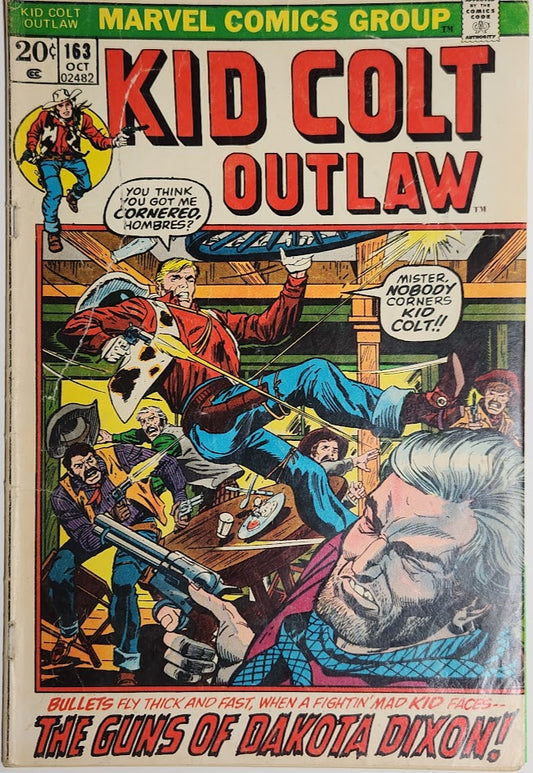 Kid Colt Outlaw #163 - VG