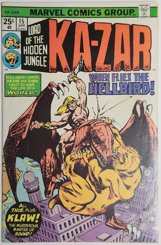 Ka-Zar #15 - FN