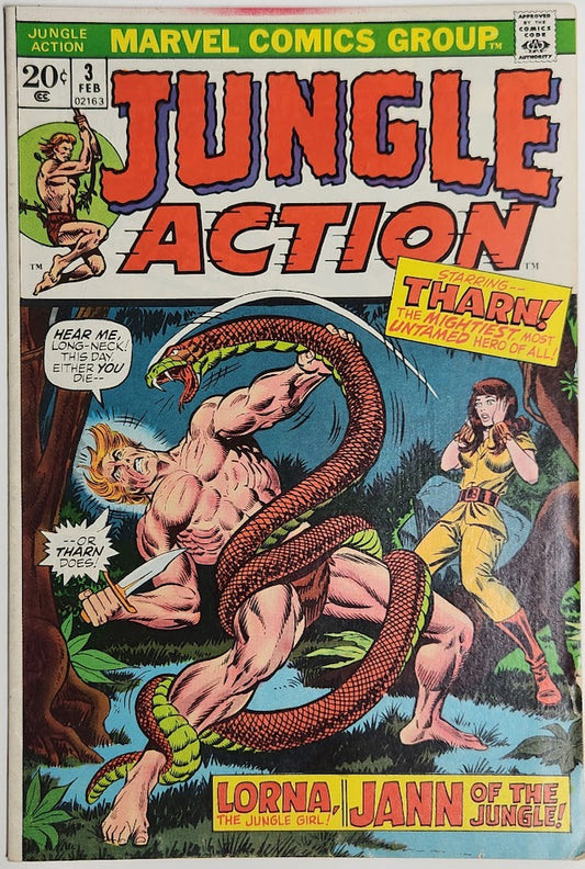 Jungle Action #3 - VG
