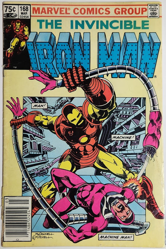 Iron Man #168 - GD
