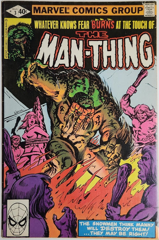 Man-Thing #3 - FN
