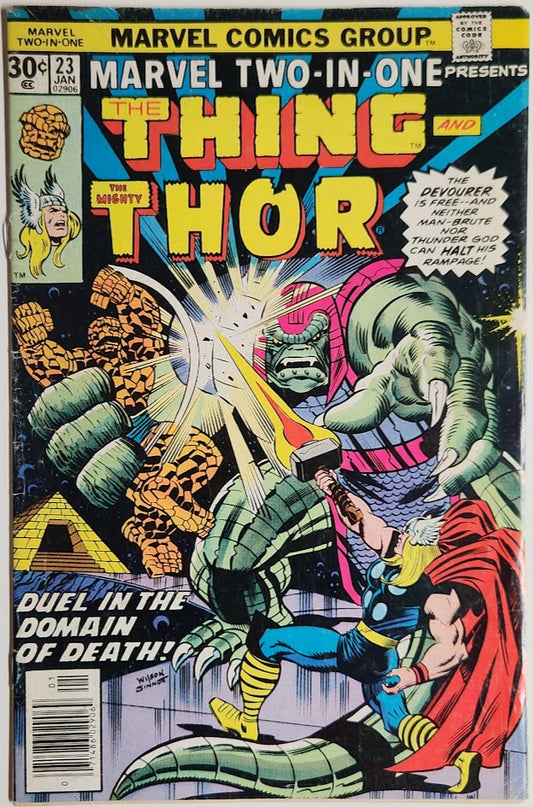 Marvel Two-In-One #23 - VG