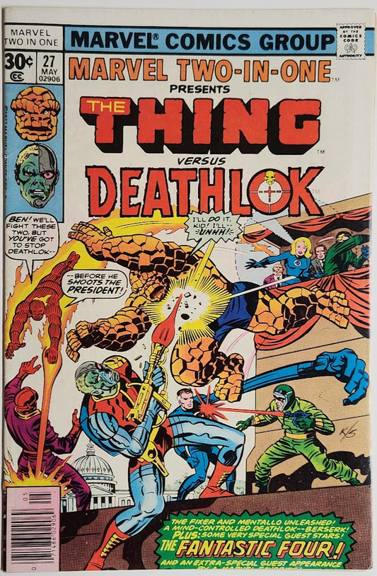 Marvel Two-In-One #27 - VF