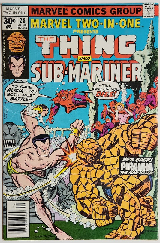 Marvel Two-In-One #28 - FN