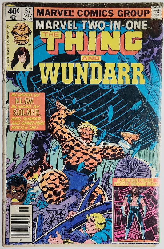 Marvel Two-In-One #60 - GD