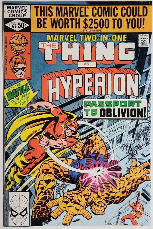 Marvel Two-In-One #67 - VF