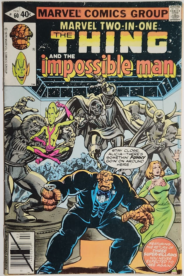 Marvel Two-In-One #60 - FN